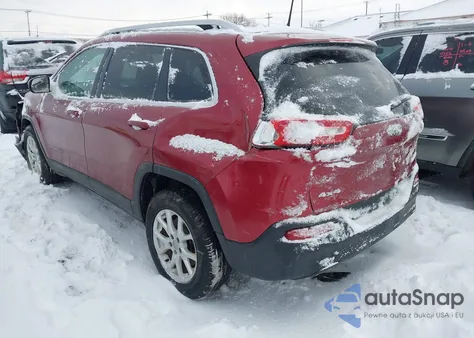 2017 Jeep Cherokee Latitude 4X4 из США, поврежденный, VIN 1C4PJMCB8HD218403